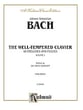 Well Tempered Clavier No. 1 piano sheet music cover